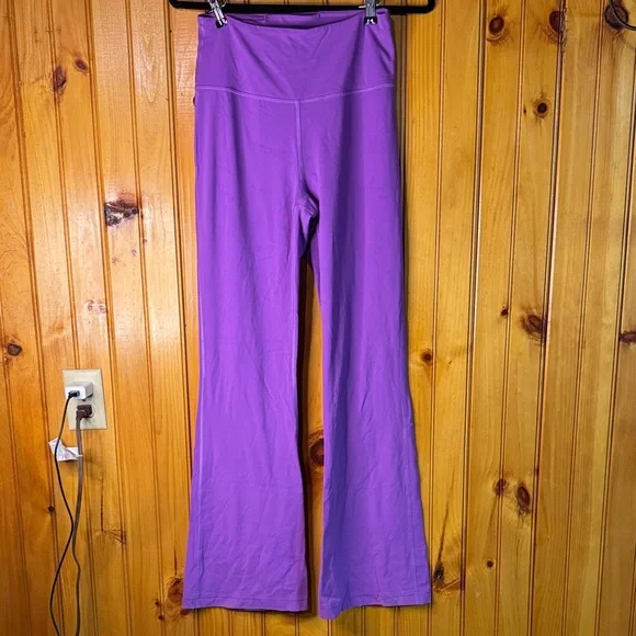 lululemon athletica Purple Flare Leggings - Picture 1 of 5